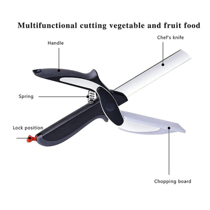 Clever Cutter 2-in-1 kitchen knife
