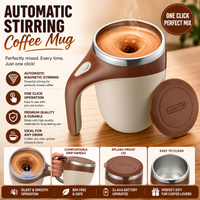 Automatic Magnetic Stirring Coffee Mug
