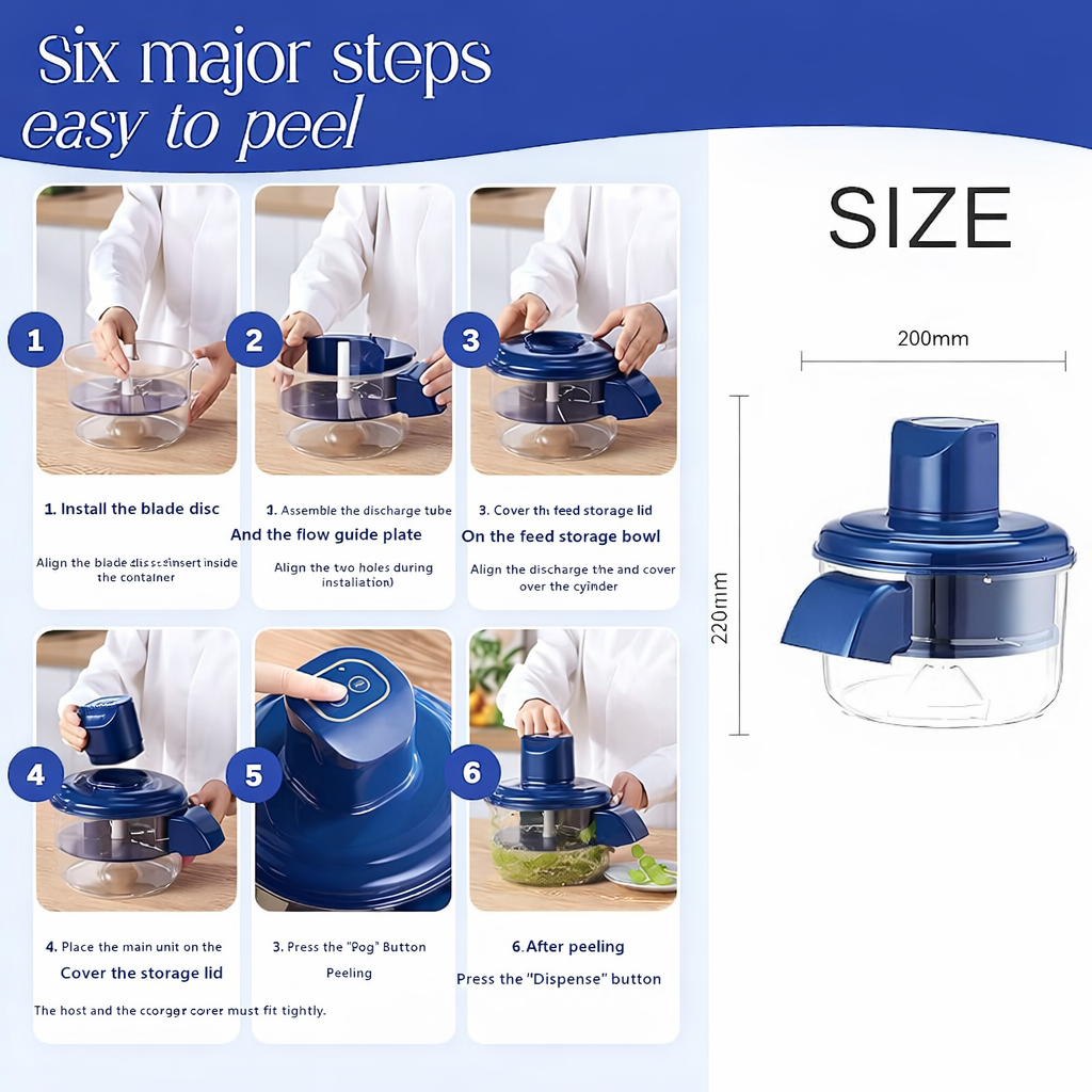Multipurpose Automatic Fruit & Vegetable Peeler Machine