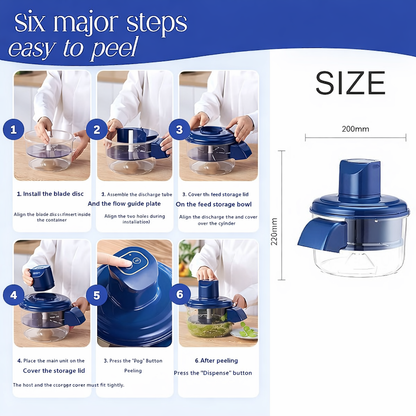 Multipurpose Automatic Fruit & Vegetable Peeler Machine
